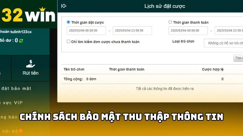 Đây là chính sách quan trọng khi bạn đăng ký tài khoản của nền tảng