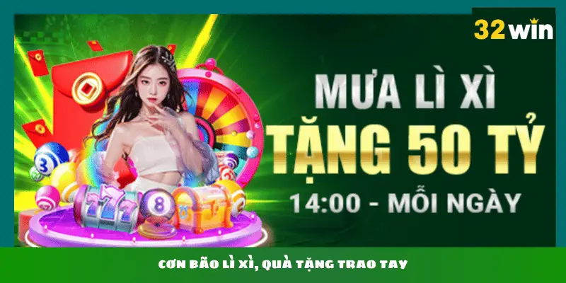 Cơn bão lì xì, quà tặng trao tay