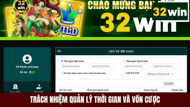 Người chơi cá cược phải hiểu rõ trách nhiệm cá cược của mình